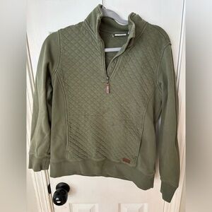 LL Bean Sweater, Olive, Size small